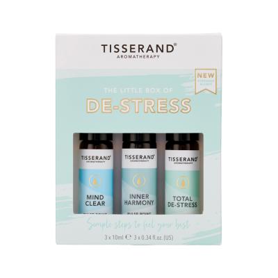Tisserand The Little Box of De-Stress Roller Ball Kit 10ml x 3 Pack